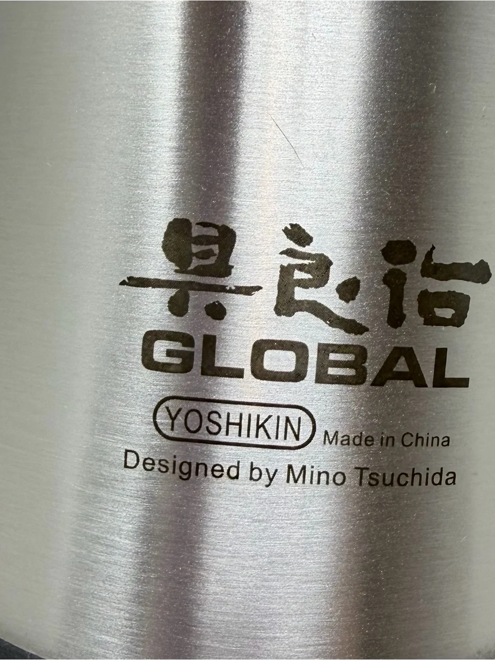 NEW GLOBAL KNIFE STAINLESS HOLDER